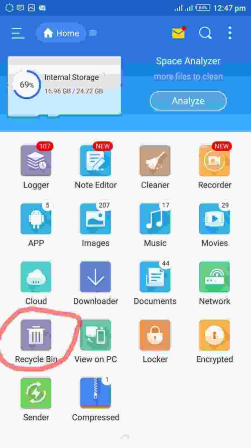 File manager for android