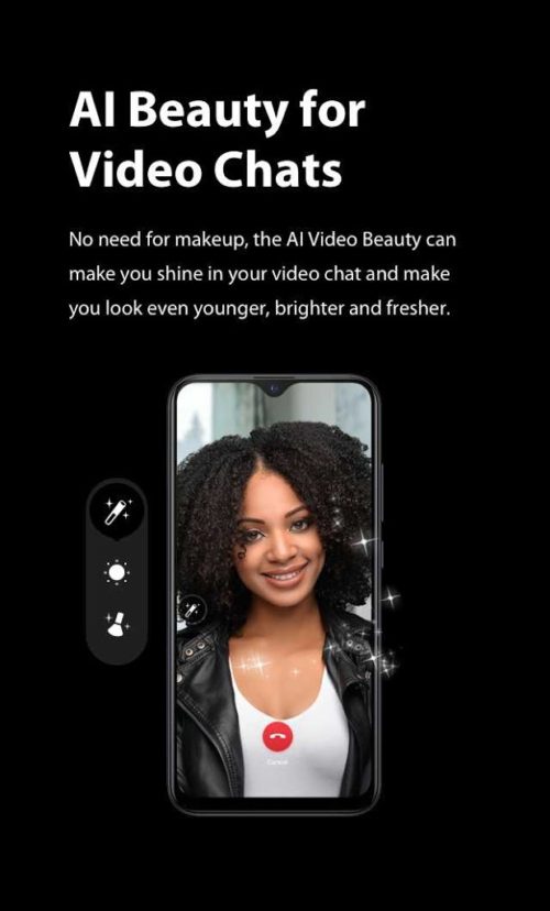 XOS 5.0 Cheetah AI Beauty for video chats