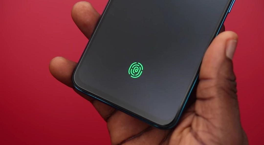 under-display fingerprint reader