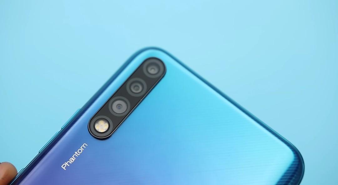 Phantom 9 triple camera lens