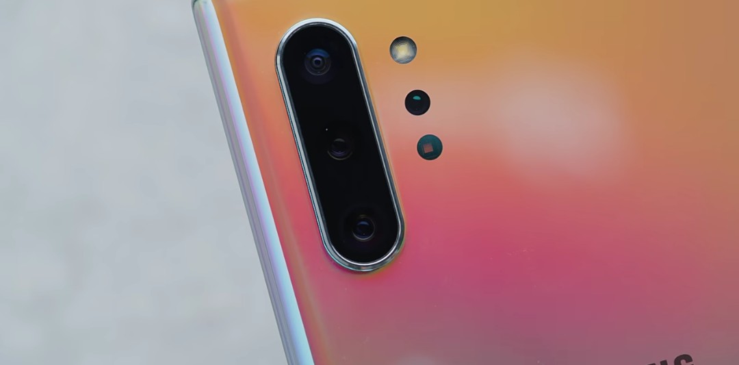 Samsung Galaxy Note 10 Plus rear cameras