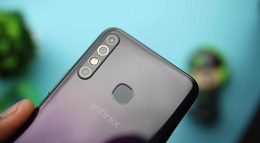 Infinix Hot 8 triple rear cameras