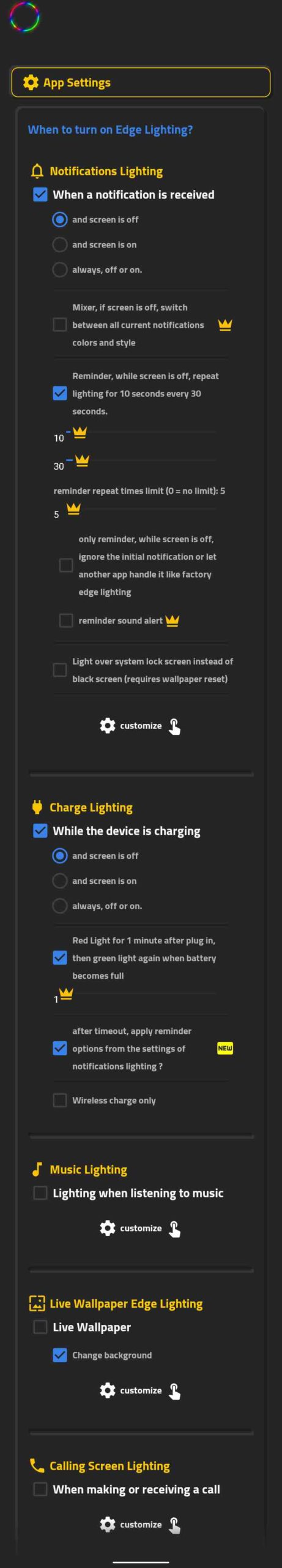 Infinix Hot 9 & 10 custom hole punch LED notification