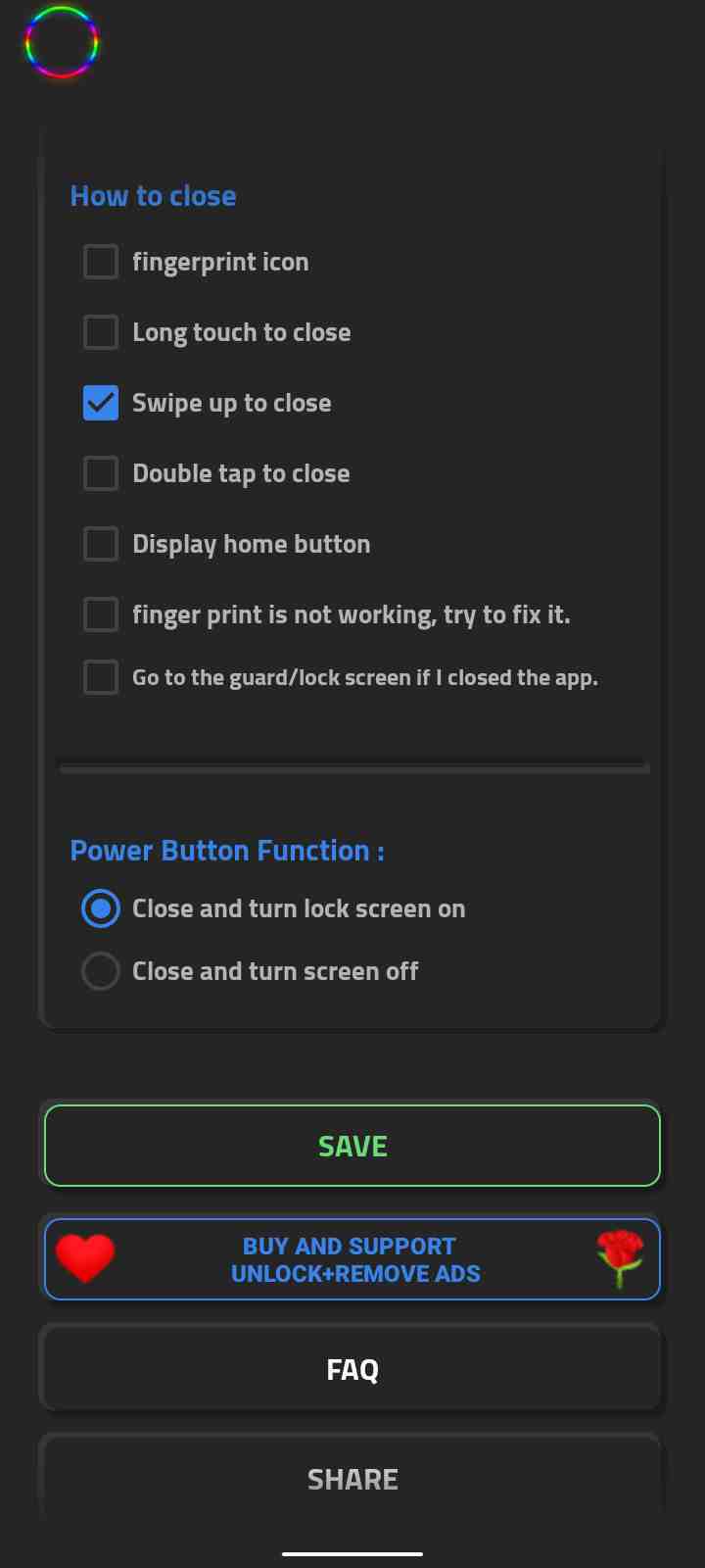 Infinix Zero 8 custom hole punch notification LED