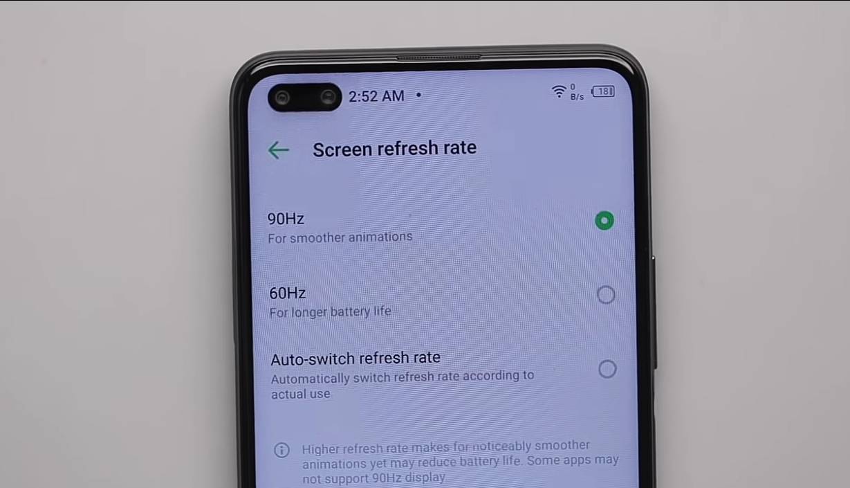 List of Tecno phones with high refresh rate displays