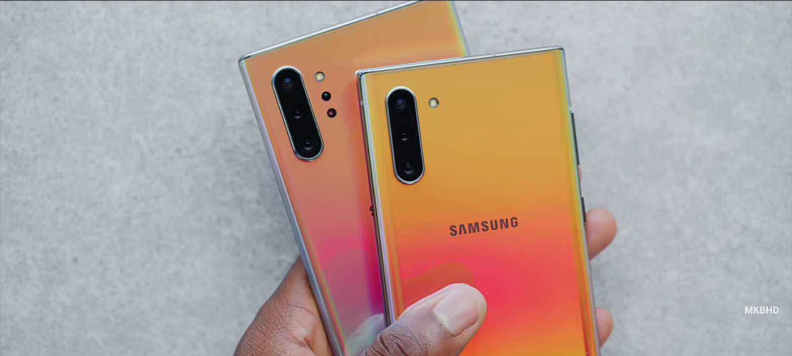 Samsung Galaxy Note 10 and Note 10 Plus