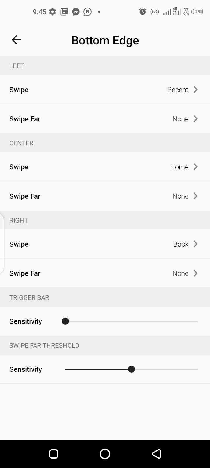 Infinix android 10 navigation gesture