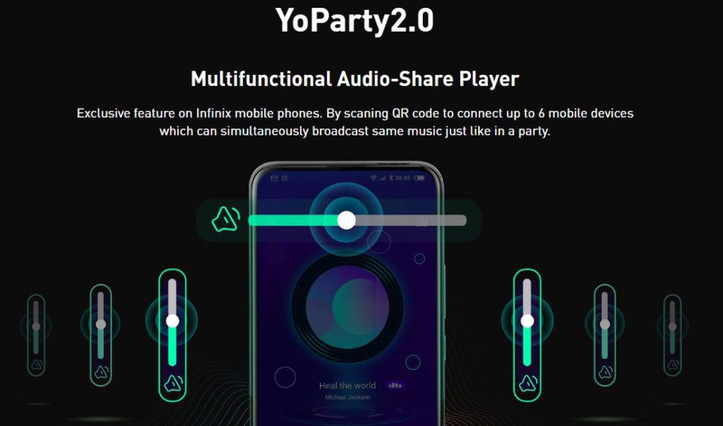 Infinix YoParty app