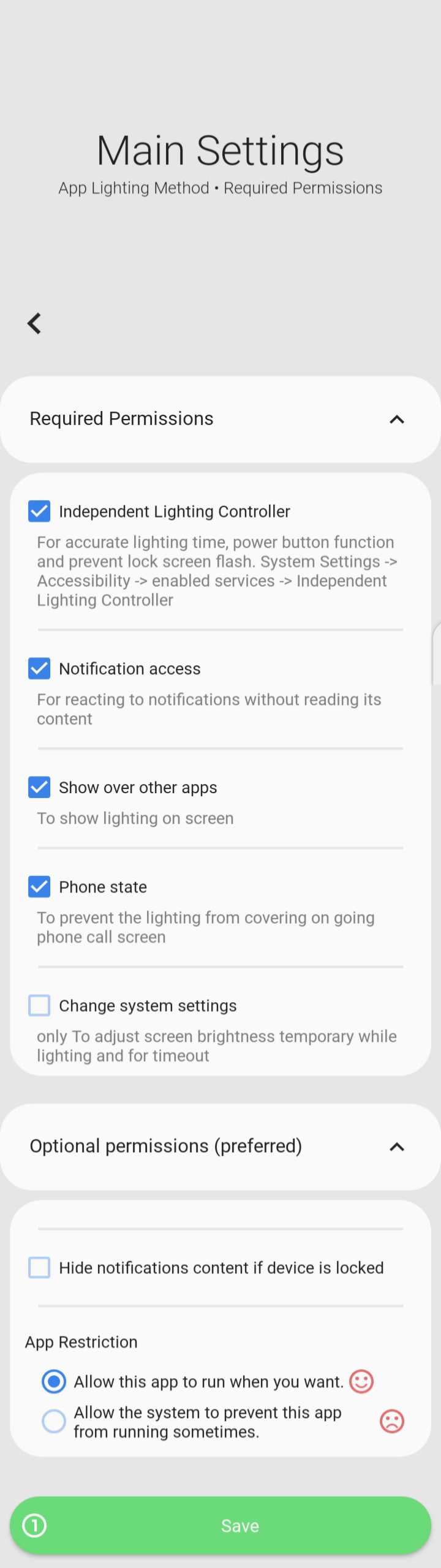 Samsung Galaxy M51 notification LED