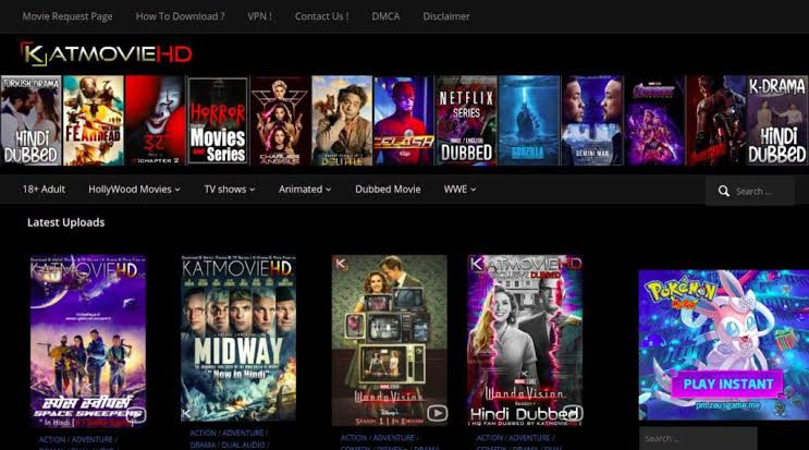 KatmovieHD Alternatives: 7 Sites Like KatmovieHD to Download Movies
