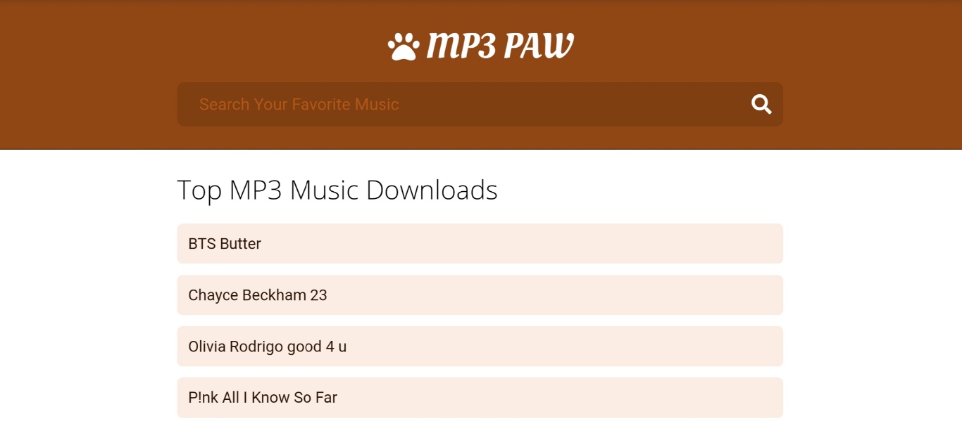 mp3paw free music download