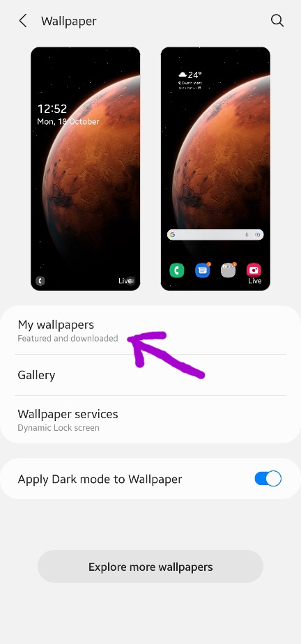Download MIUI 12s new Snow Mountain and Geometry live wallpapers
