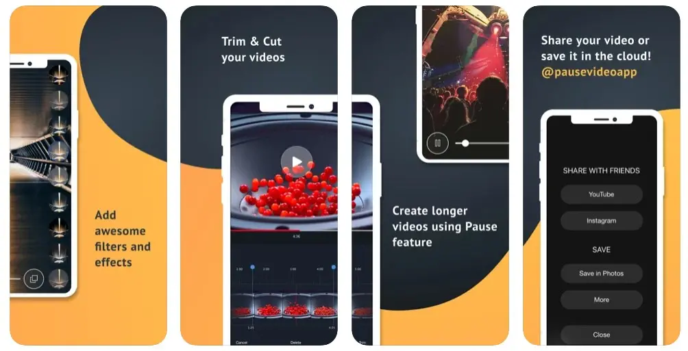 How to pause video on iPhone
