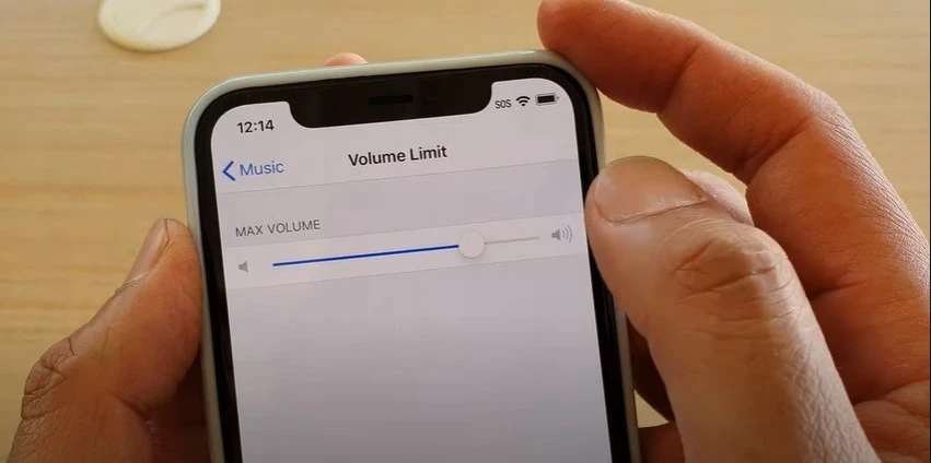 How to turn off volume limit on iPhone