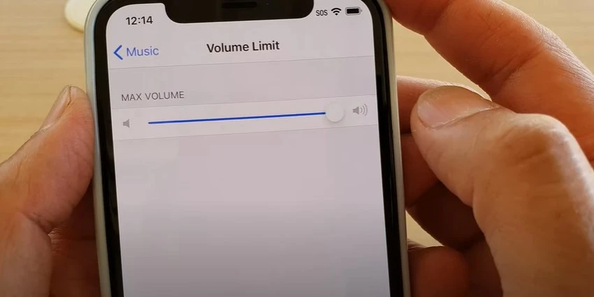 How to turn off volume limit on iPhone