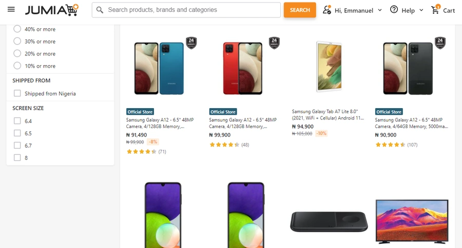 How to order on Jumia