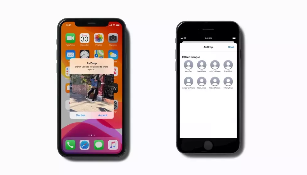 How to turn on Airdrop on iPhone 8