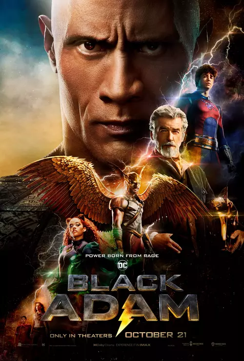 Is Black Adam on Netflix?