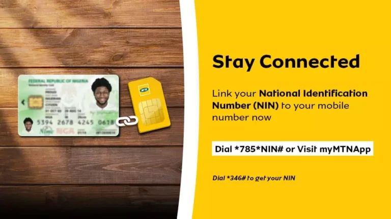 How to link NIN to MTN