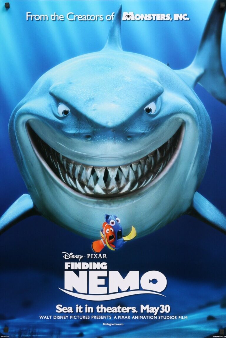 2. Finding Nemo (2003): A Funny Underwater Journey