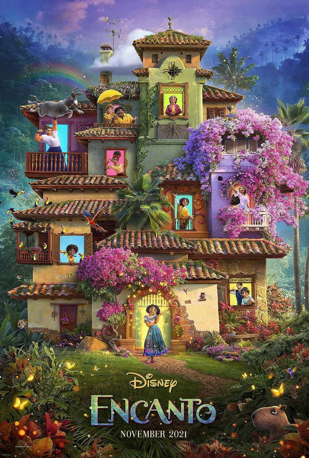 7. Encanto (2021): A Magical Colombian Family, Cartoon Movies