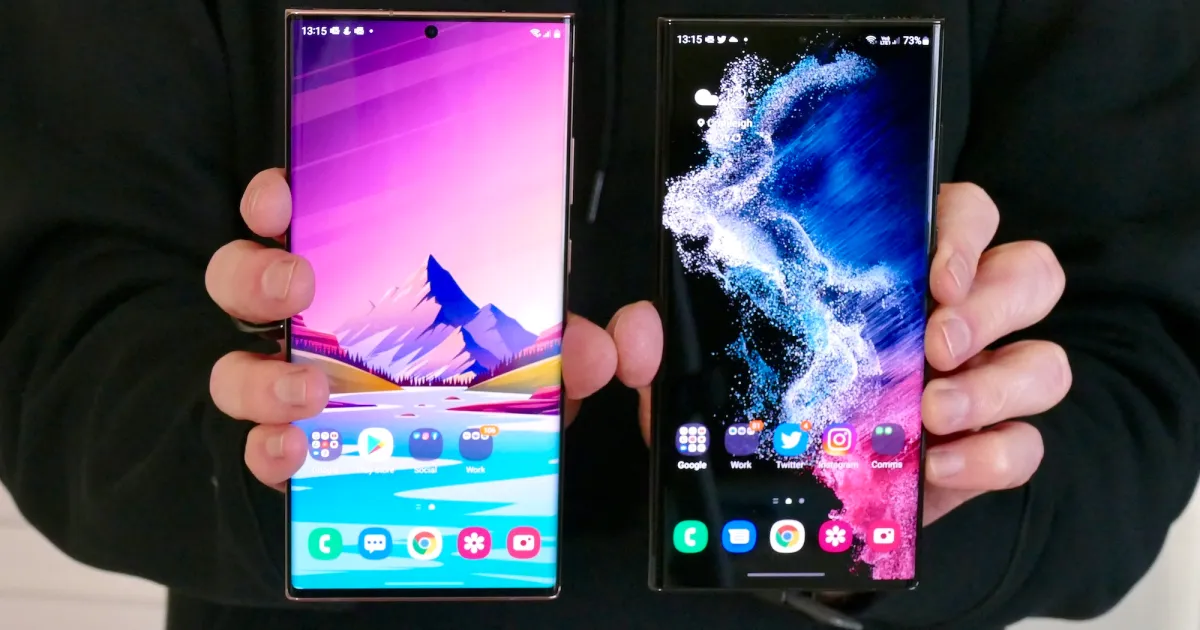 Samsung Galaxy Note 9 vs Samsung Galaxy s22 Ultra Specs Reviews