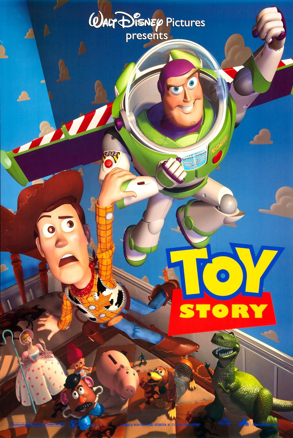 1. Toy Story (1995): The Adventures of Talking Toys